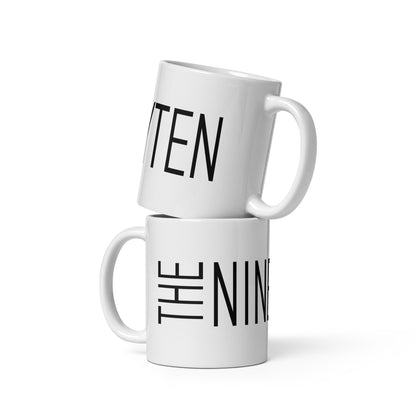 Ninetyten Glossy Mug - White